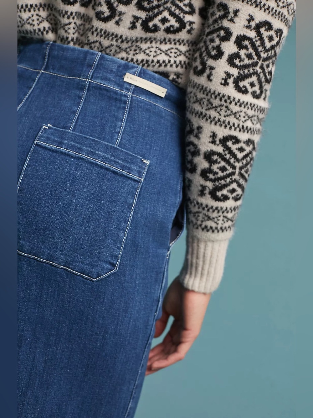 Pilcro Ultra High-Rise Wide-Leg Jeans 29 - Picture 5 of 11